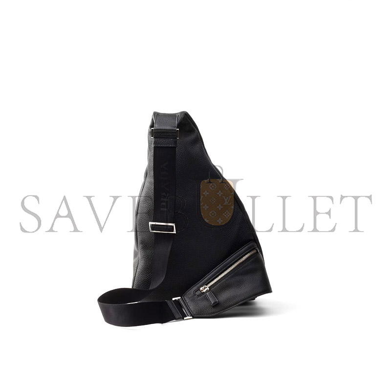 PRADA CROSS LEATHER BAG 2VZ092 (47.5*26.5*10cm) PRADA CROSS LEATHER BAG 2VZ092 (47.5*26.5*10cm)